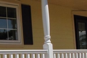 Poteau de galerie structural