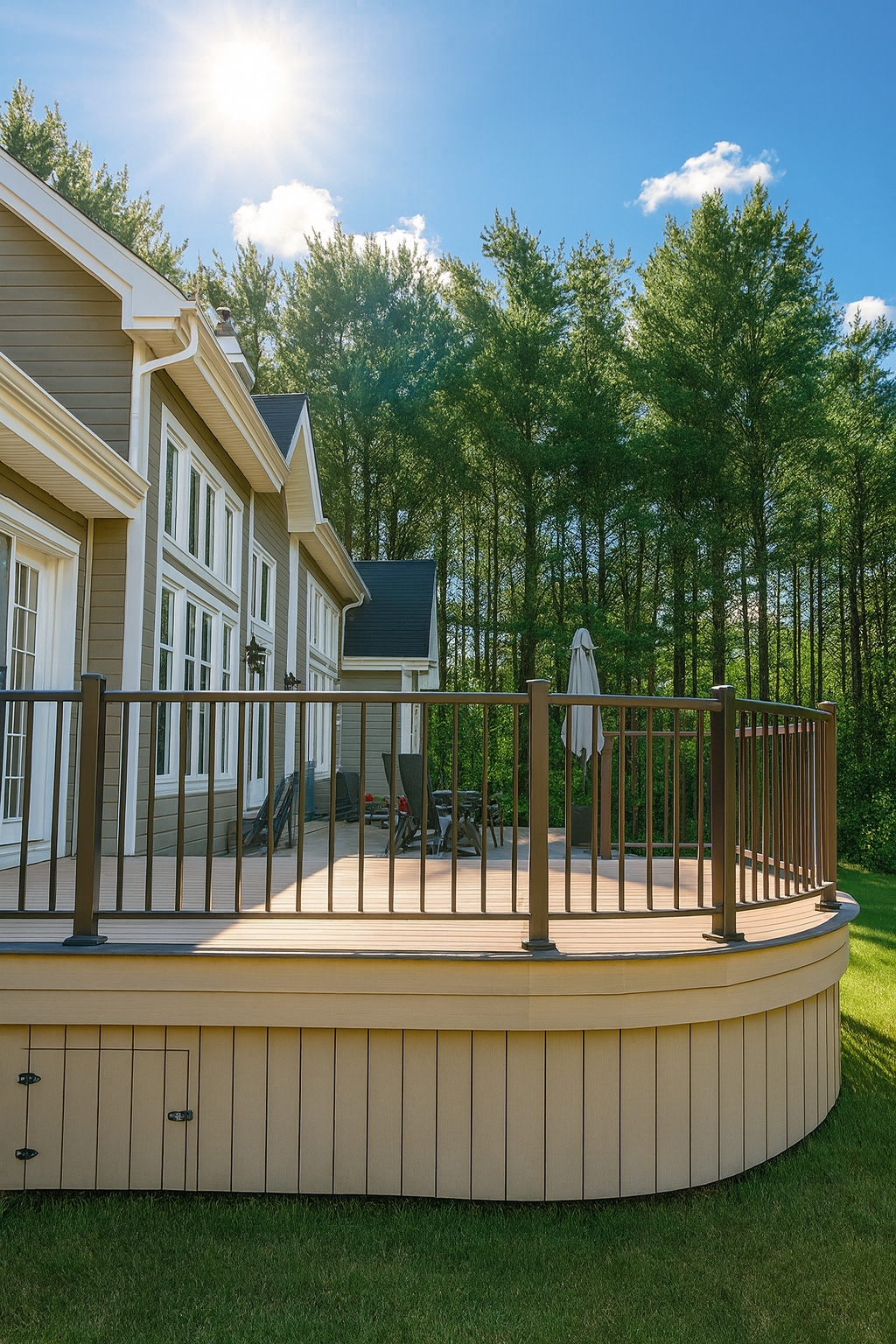 Projet à Joliette – Terrasse au design moderne et distinctif