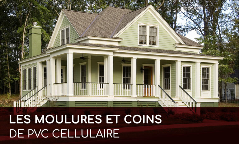 Moulure en PVC cellulaire