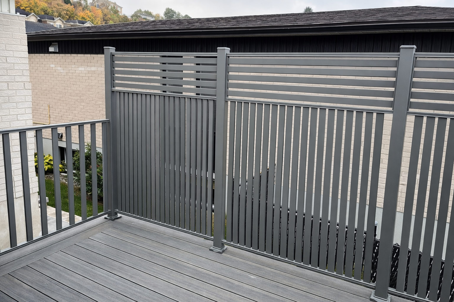 (Aluminum) Privacy walls