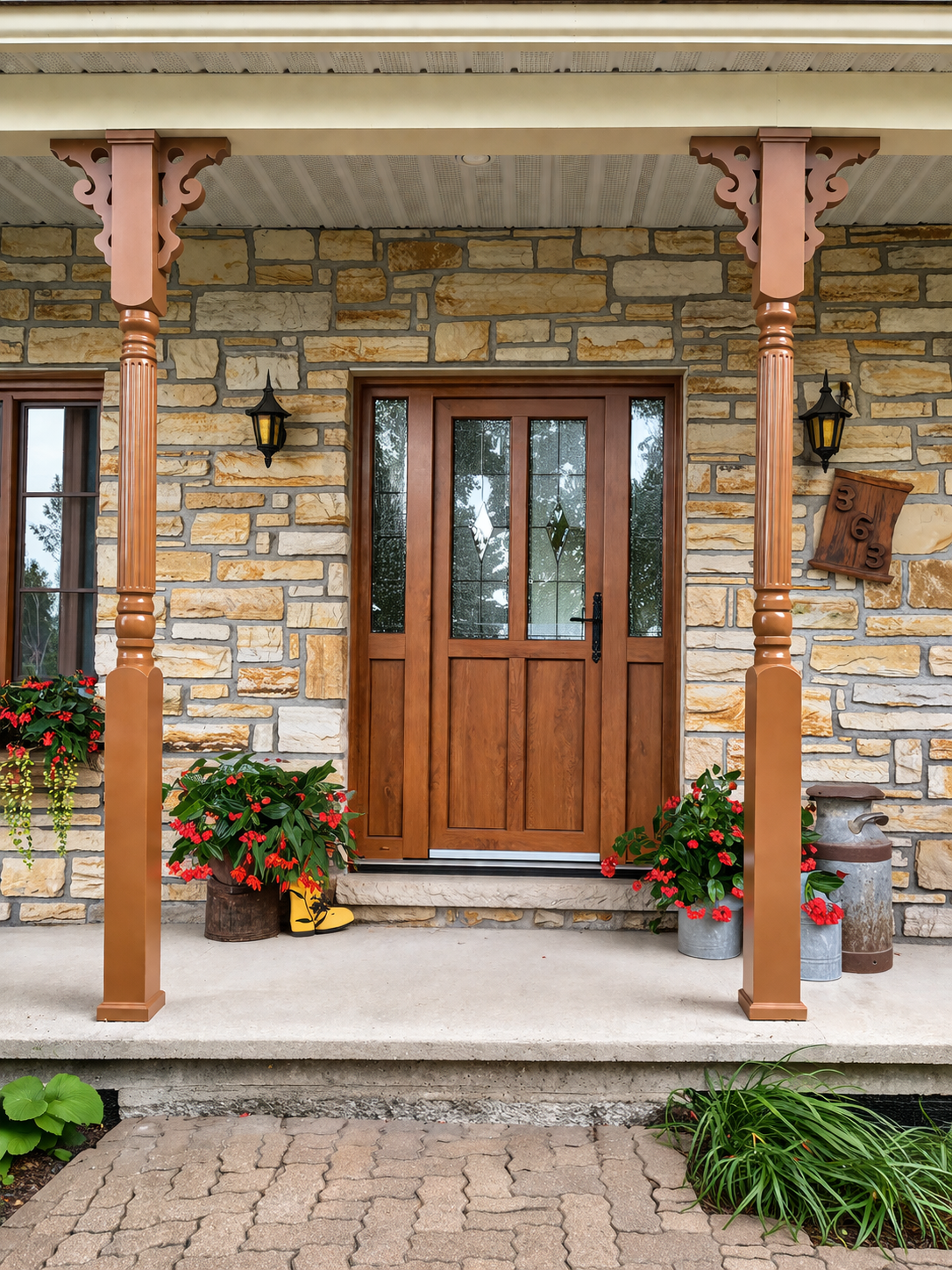 Porch post (polyurethane)